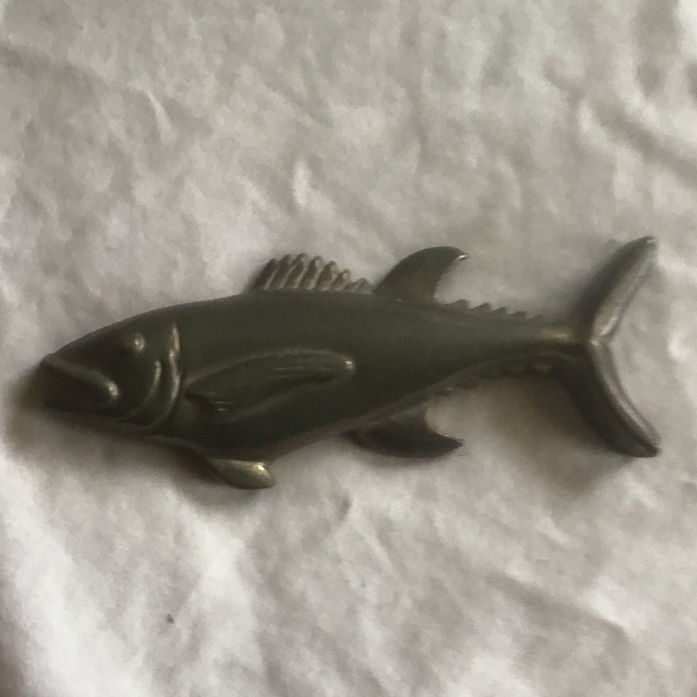 VineYard Vines solid brass fish bottle opener